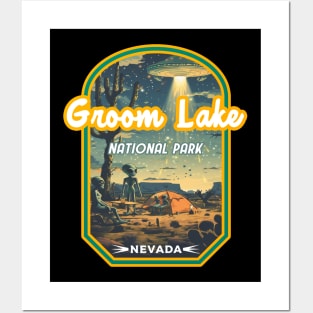 Groom Lake National park 2 Posters and Art